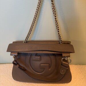 Gucci Taupe Handbag, NWT